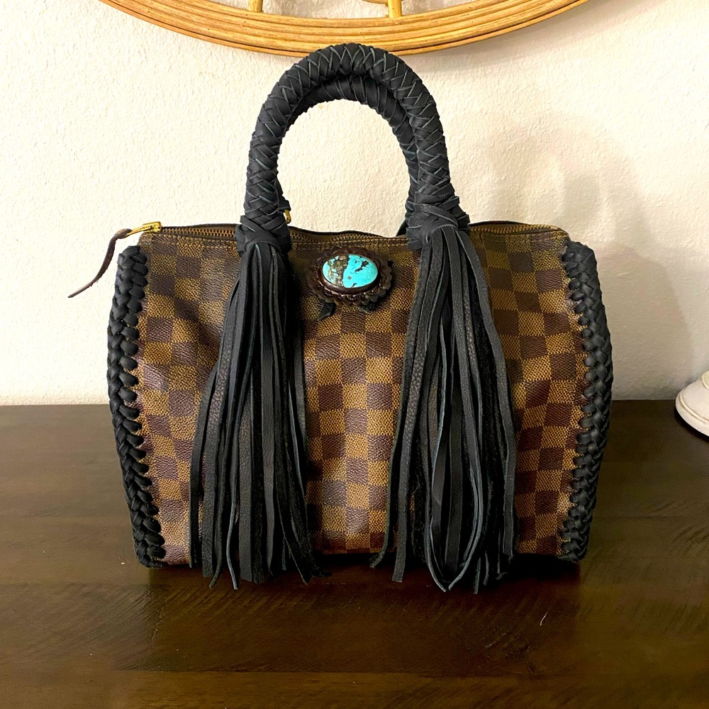 Fringed Louis Vuitton speedy 30